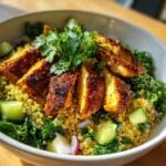 anti inflammatory turmeric chicken bowl