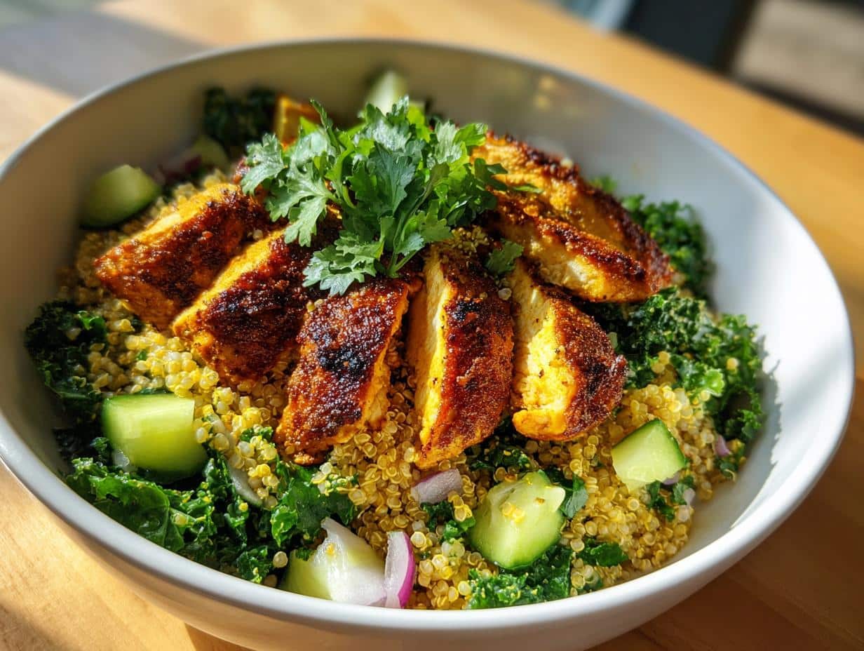 45-Minute Anti Inflammatory Turmeric Chicken Bowl You’ll Crave