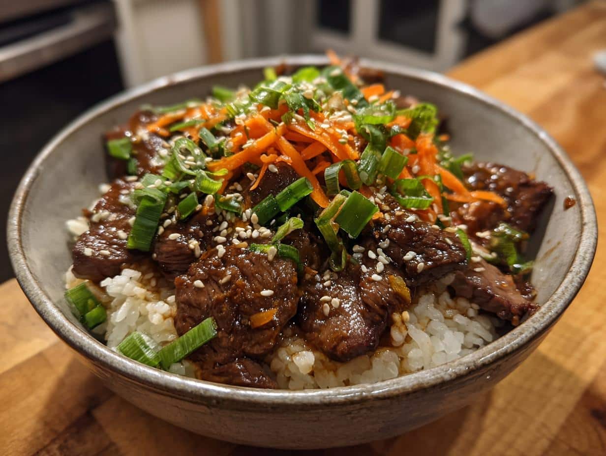 Irresistible Bulgogi Beef Rice Bowl Recipe in 30 Minutes