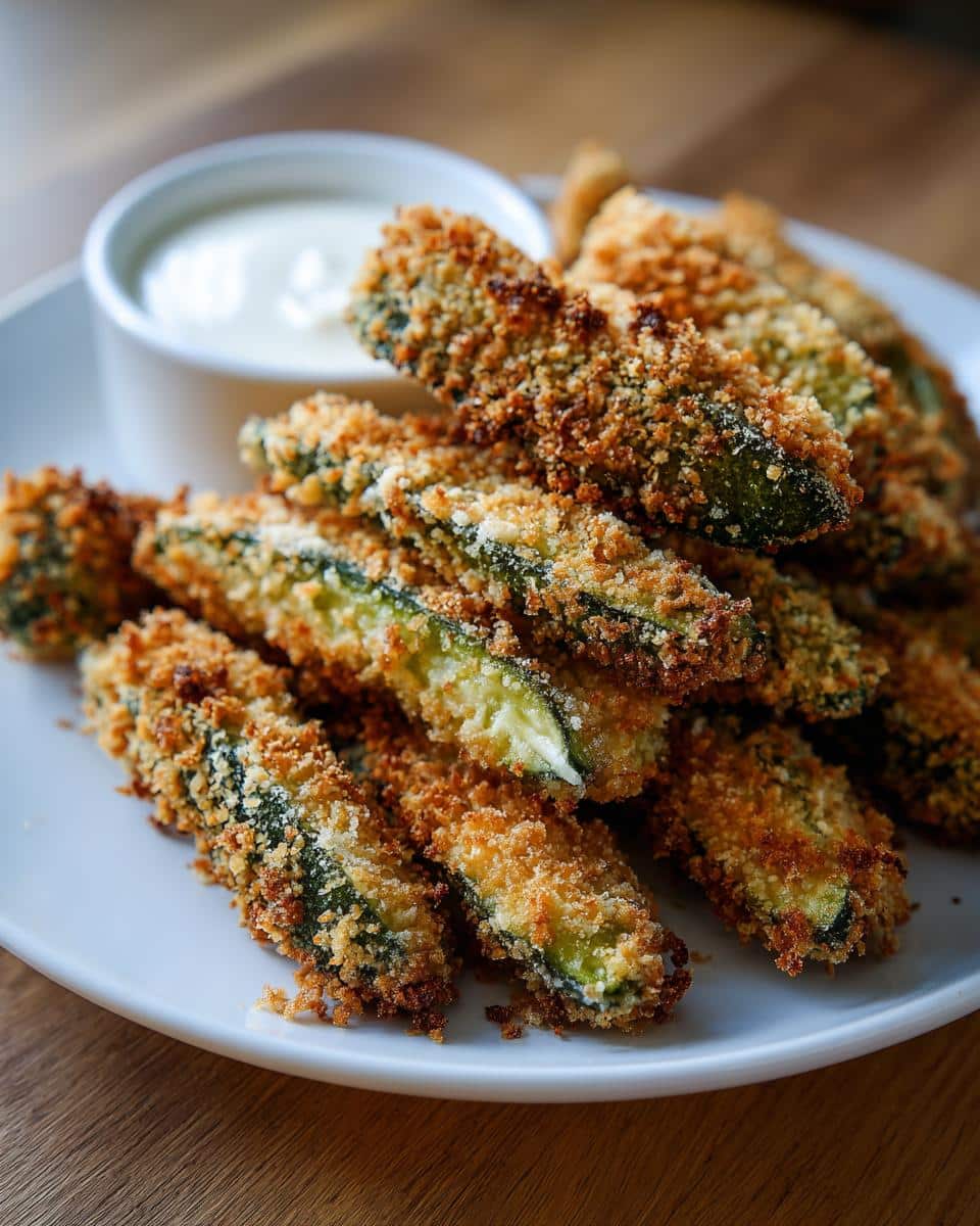 Crispy Air Fryer Pickle Fries: 25-Minute Crunchy Bliss 4 crispy air fryer pickle fries - detail 1