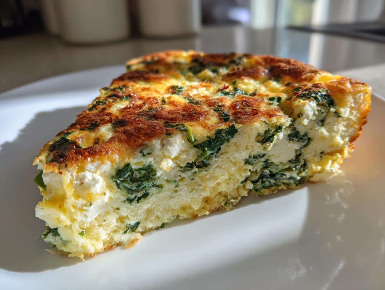 Easter Frittata with Spinach and Feta – 6 Egg Bliss