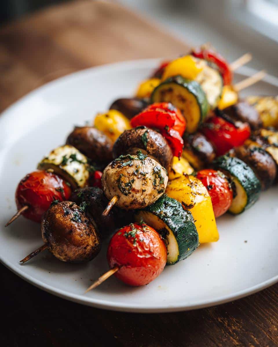 Irresistible Flame Grilled Veggie Skewers in 30 Minutes 4 flame grilled veggie skewers - detail 1