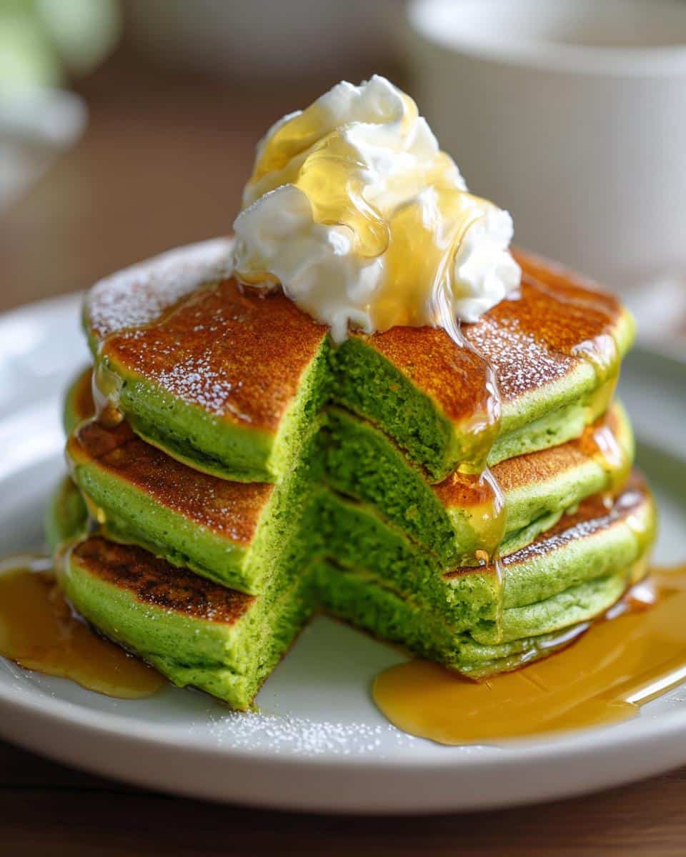 3 Secrets to Heavenly Fluffy Matcha Pancakes Easy Recipe 4 fluffy matcha pancakes easy recipe - detail 1