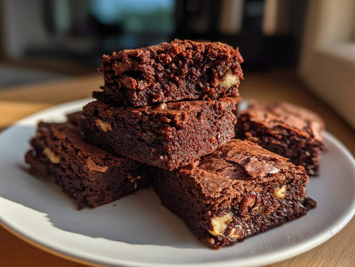 Irresistible Fudgy Hazelnut Brownies in Just 25 Minutes