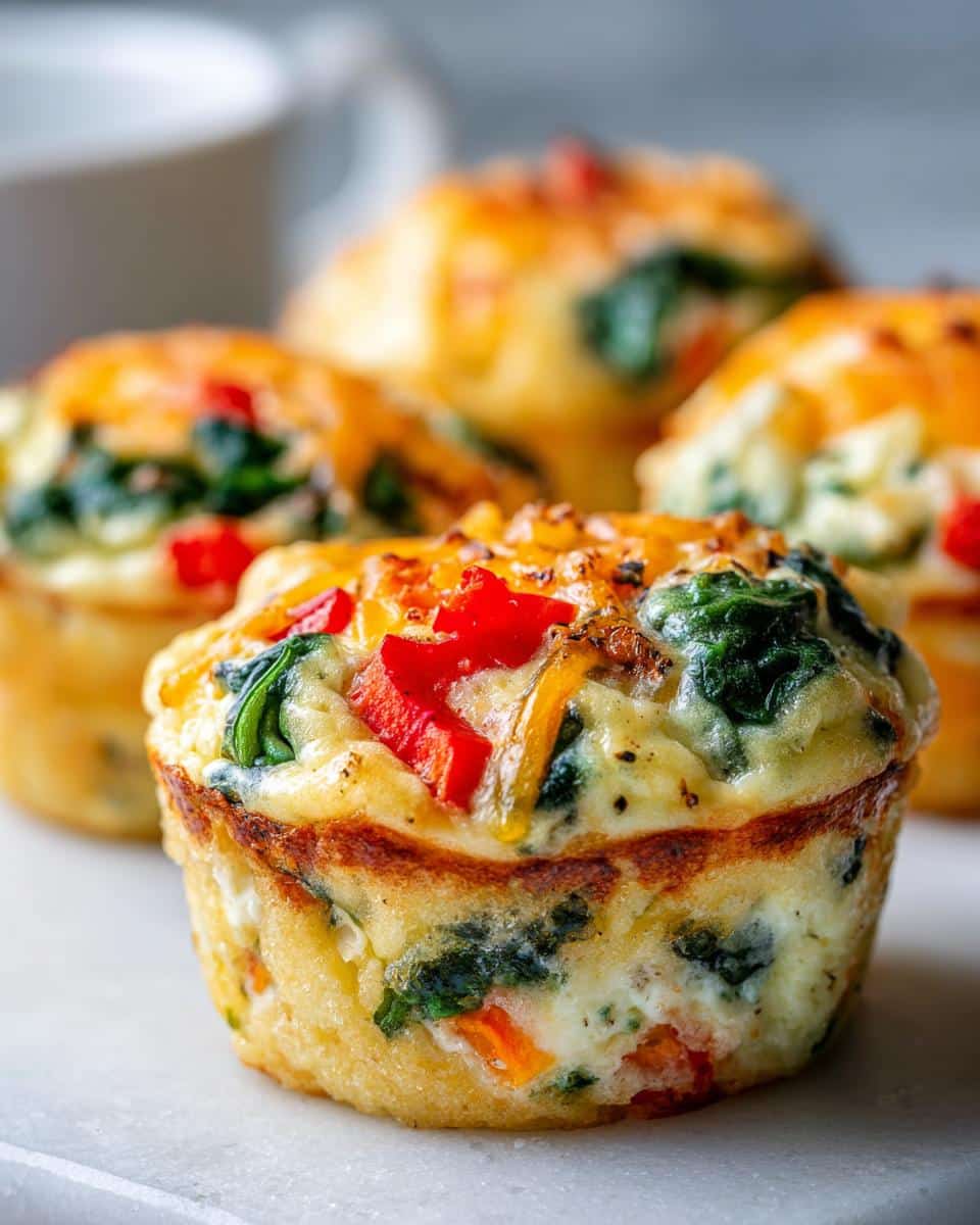 30-Minute High Protein Egg White Breakfast Cups Recipe 4 high protein egg white breakfast cups - detail 1