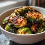 Irresistible Hot Honey Roasted Brussels Sprouts in 30 Minutes 5 hot honey roasted brussels sprouts