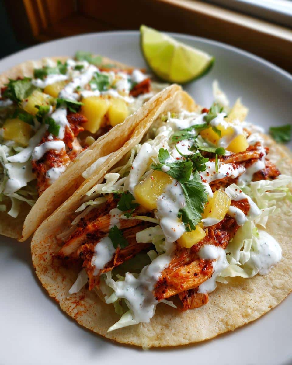 Fiery Jerk Chicken Street Tacos Ready in Just 30 Minutes