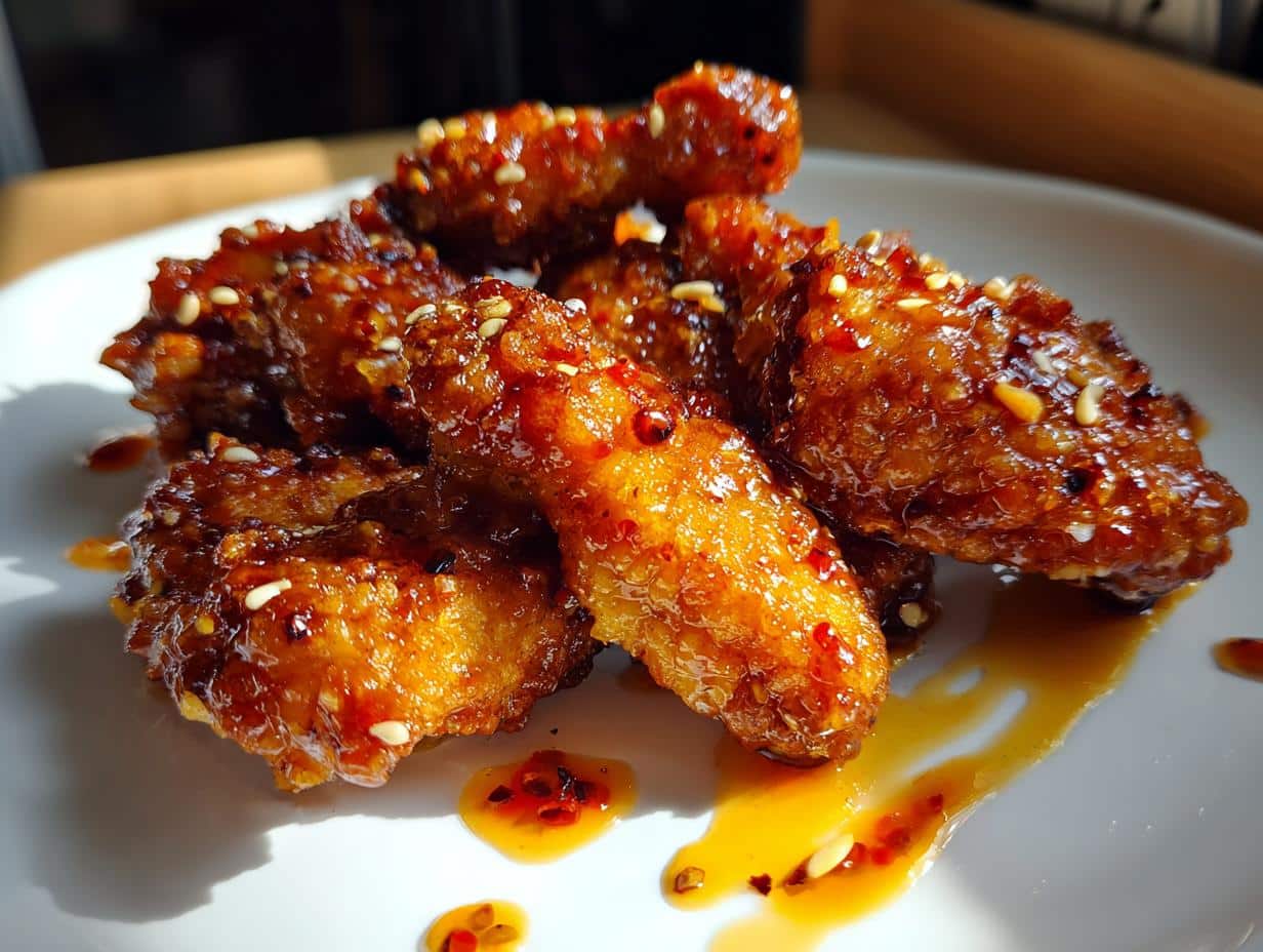 Crispy Korean Fried Chicken Air Fryer Recipe in 40 Minutes