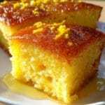 lemon citrus poke cake