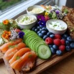 mood mermaid brunch board