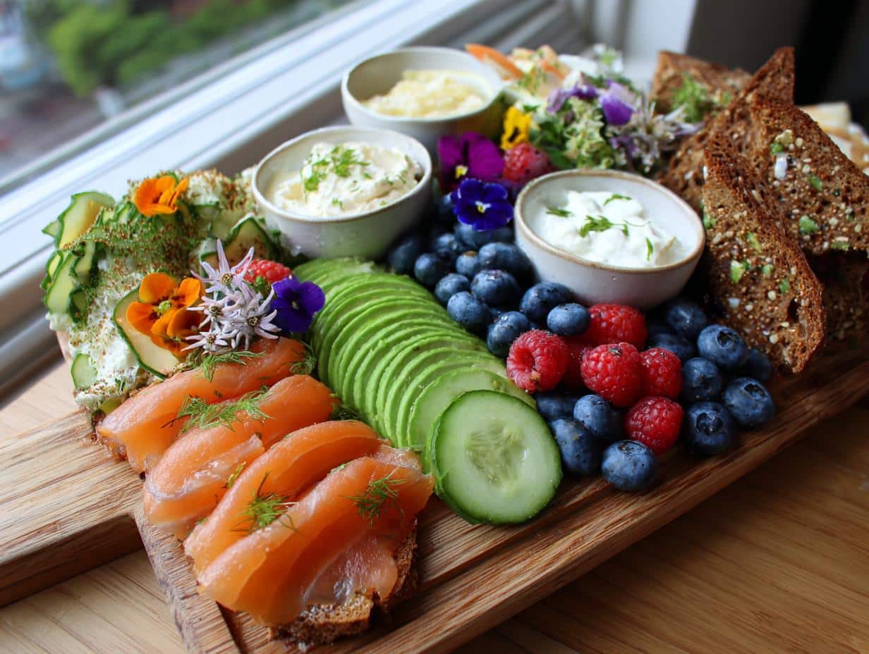 Magical Mood Mermaid Brunch Board Delights Guests Instantly