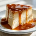 plant milk caramel flan