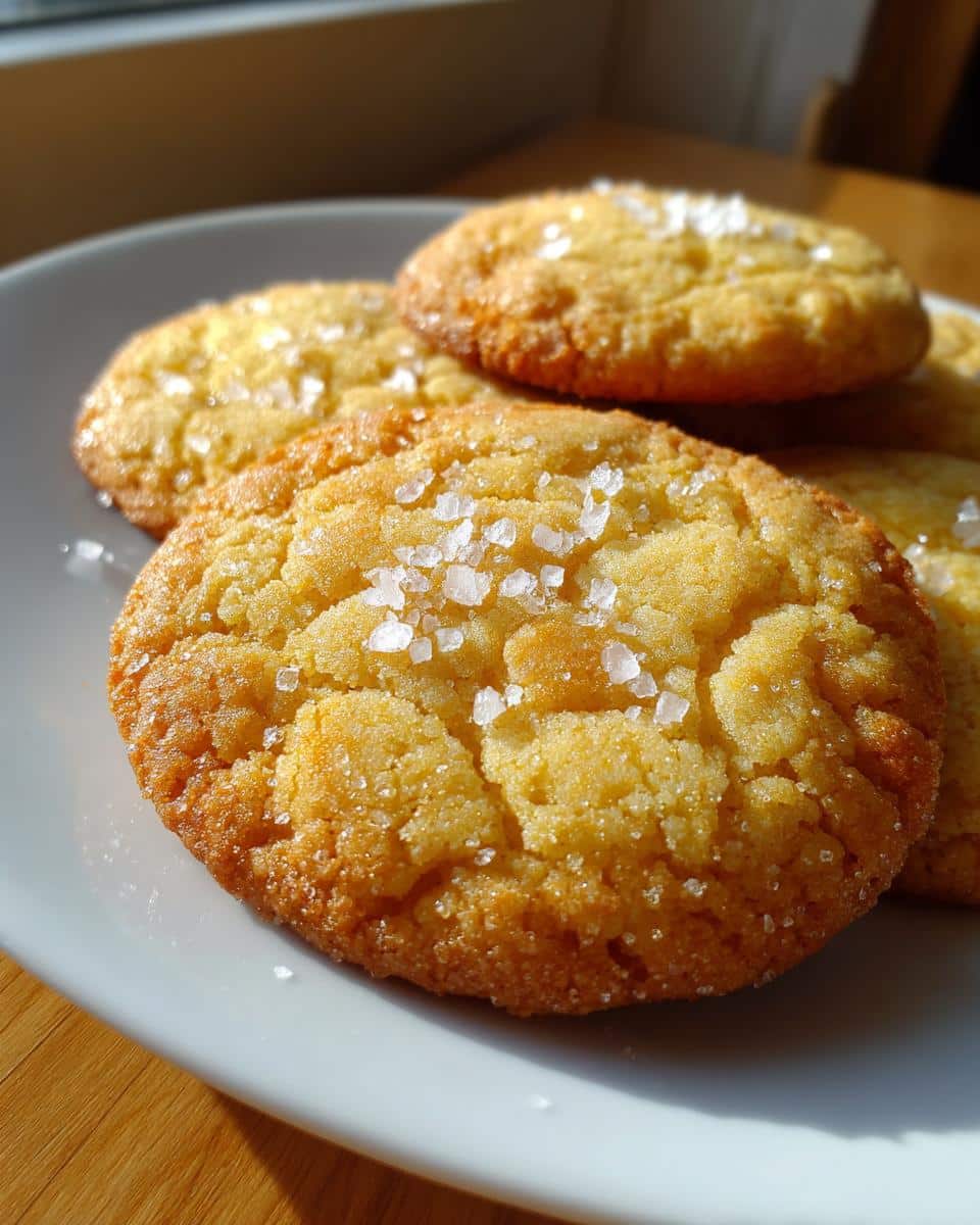 salted honey butter cookies - detail 1