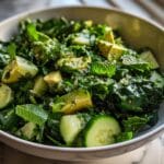 spring detox green goddess salad