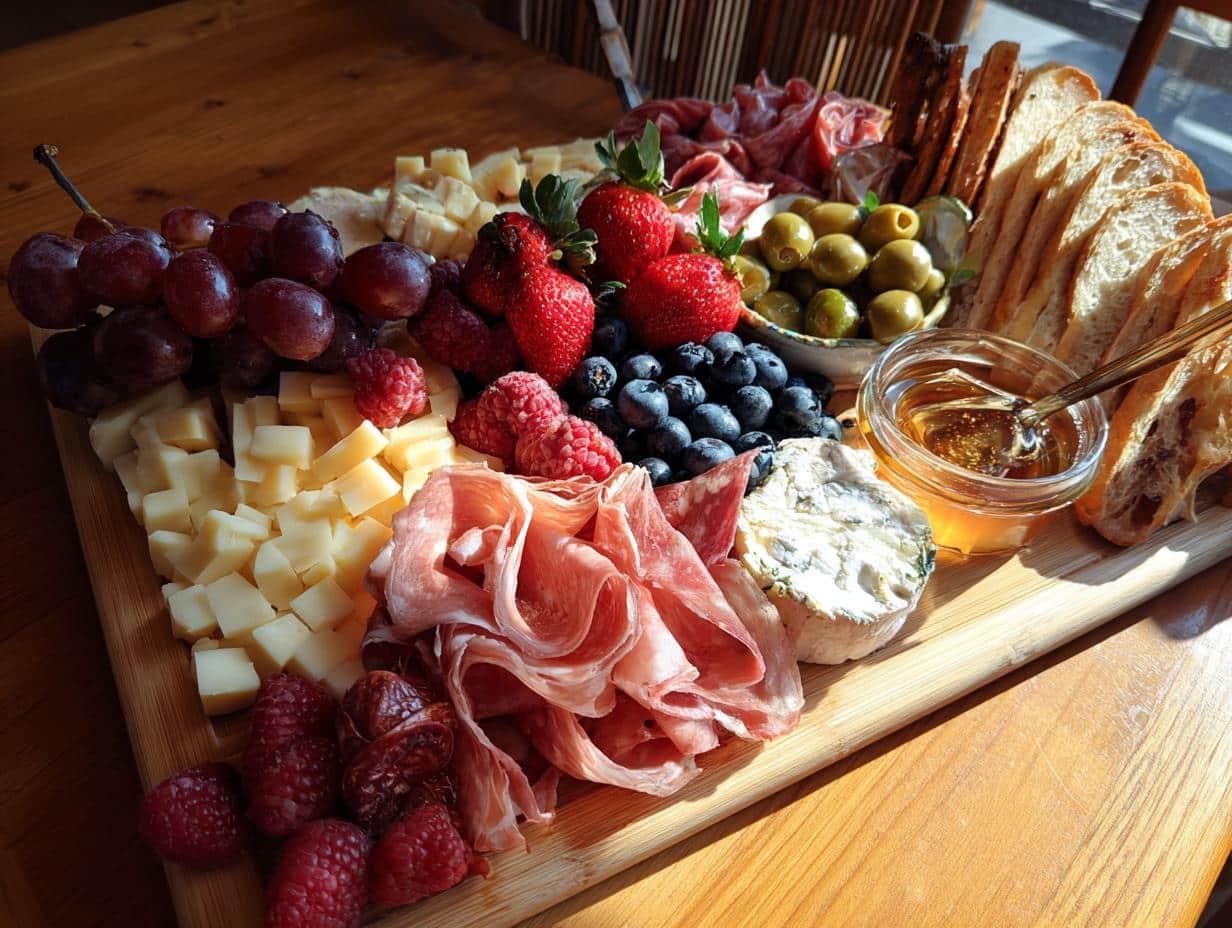 Effortless Spring Hosting Charcuterie Board in 15 Minutes