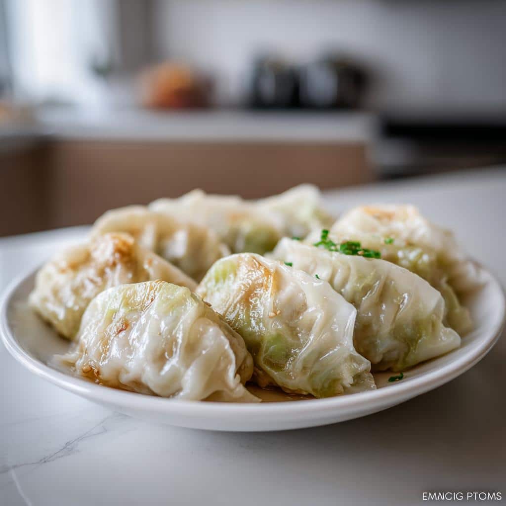 Juicy Steamed Cabbage Dumplings Asian Recipe in Just 30 Minutes