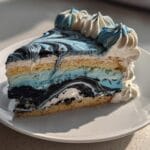 wavy wet hair food art cake