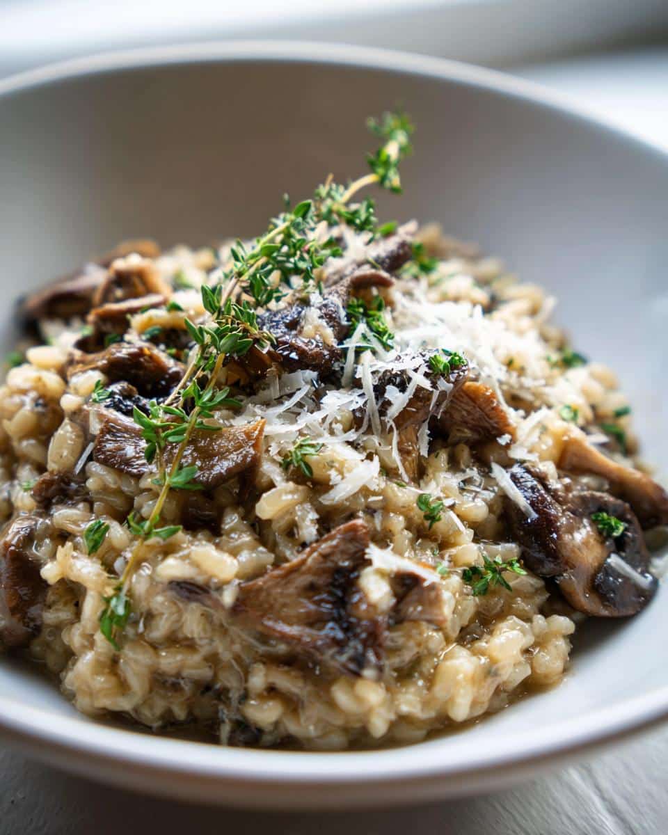 Creamy Wild Mushroom Risotto Recipe That Melts Hearts in 40 Minutes 4 wild mushroom risotto creamy - detail 1