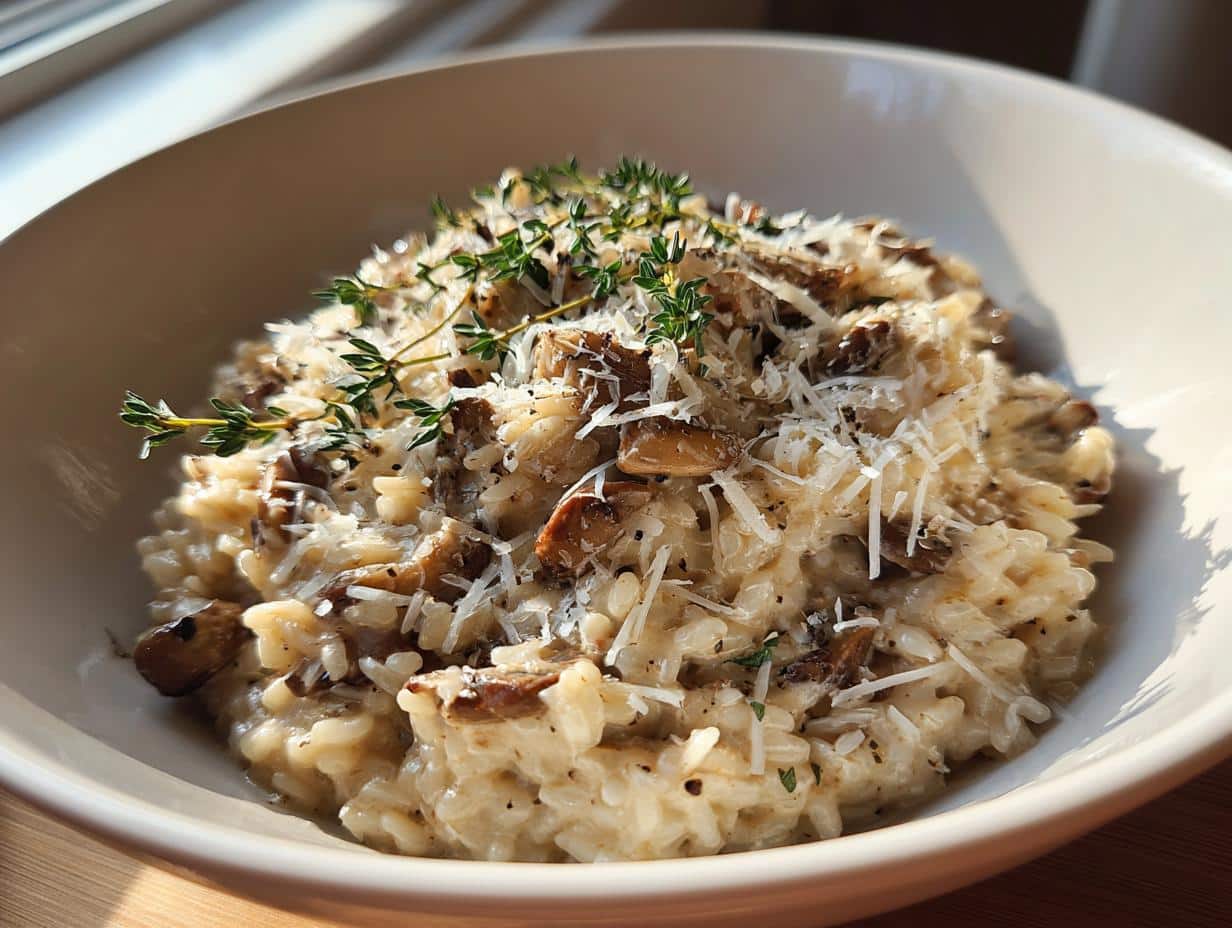 Creamy Wild Mushroom Risotto Recipe That Melts Hearts in 40 Minutes