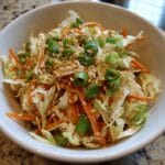 Asian Cabbage Salad with Sesame
