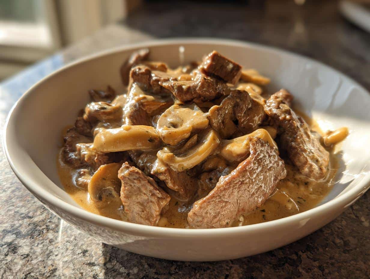 30-Minute Beef Stroganoff Easy Recipe for Busy Nights 4 Beef Stroganoff Easy - detail 1