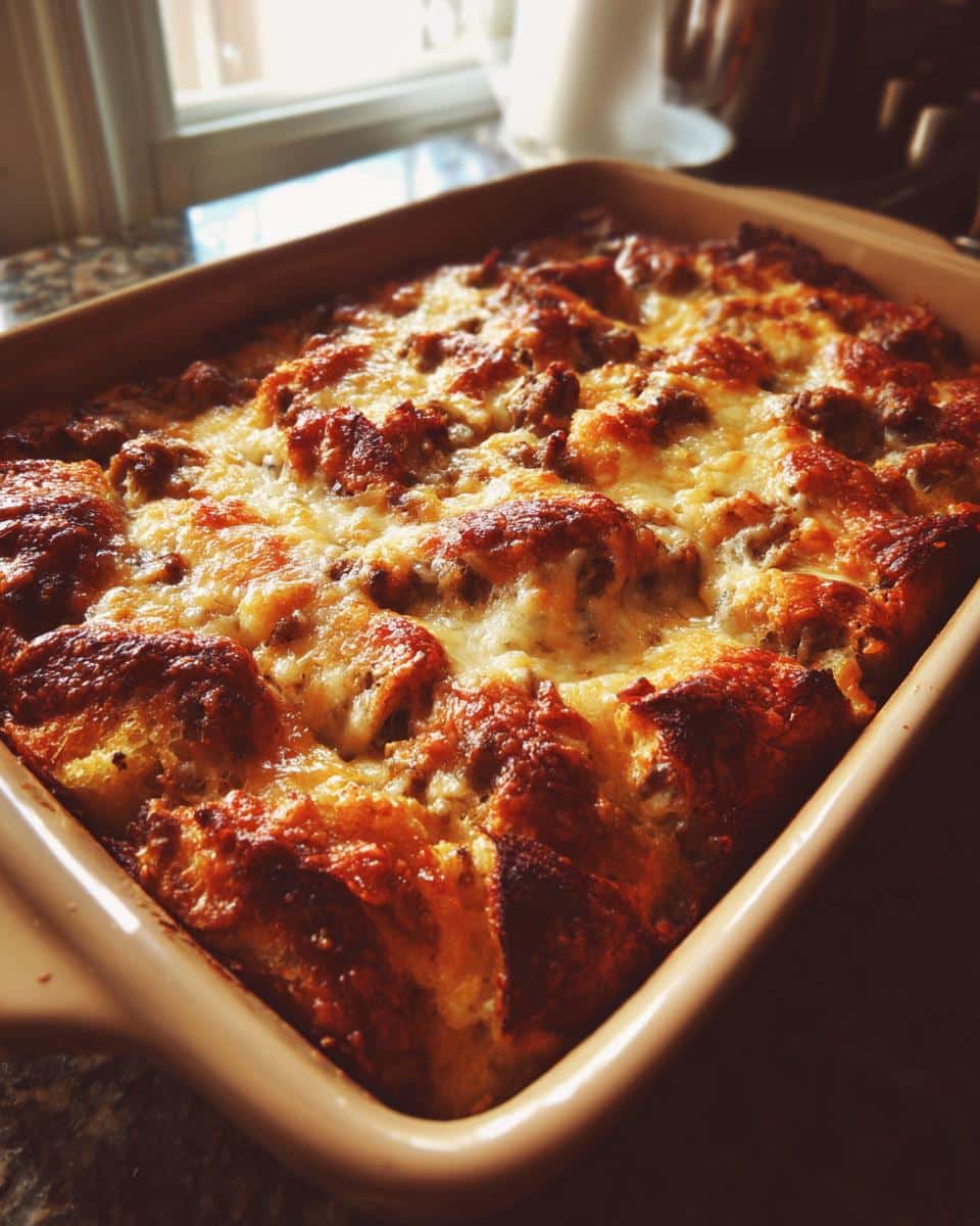 **”55 Best Sausage Breakfast Casserole Recipe – Hearty & Irresistible”**