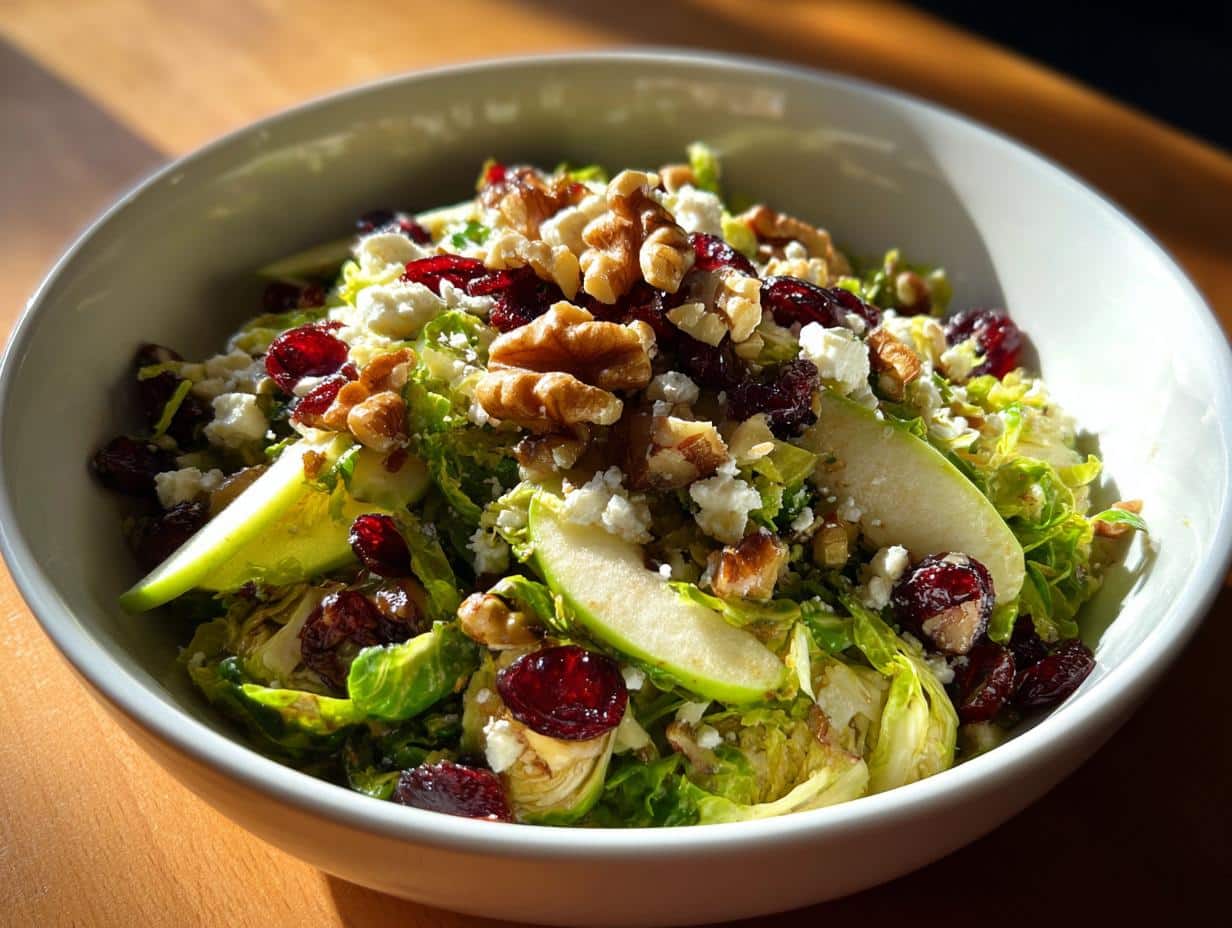 15-Minute Crunchy Brussels Sprouts Salad That Converts Haters越野 4 Brussels Sprouts Salad Crunchy - detail 1