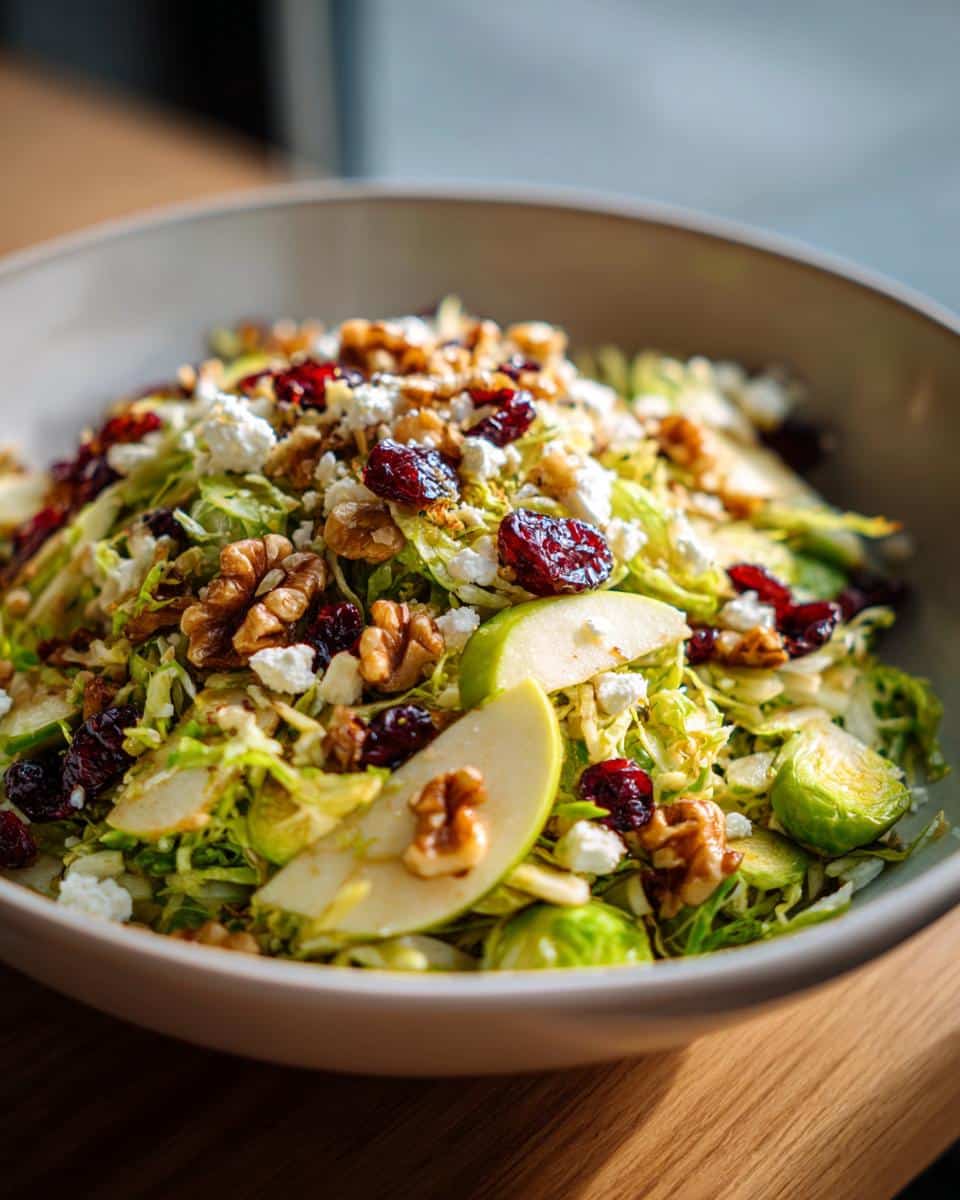 15-Minute Crunchy Brussels Sprouts Salad That Converts Haters越野