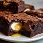 Cadbury Egg Brownies