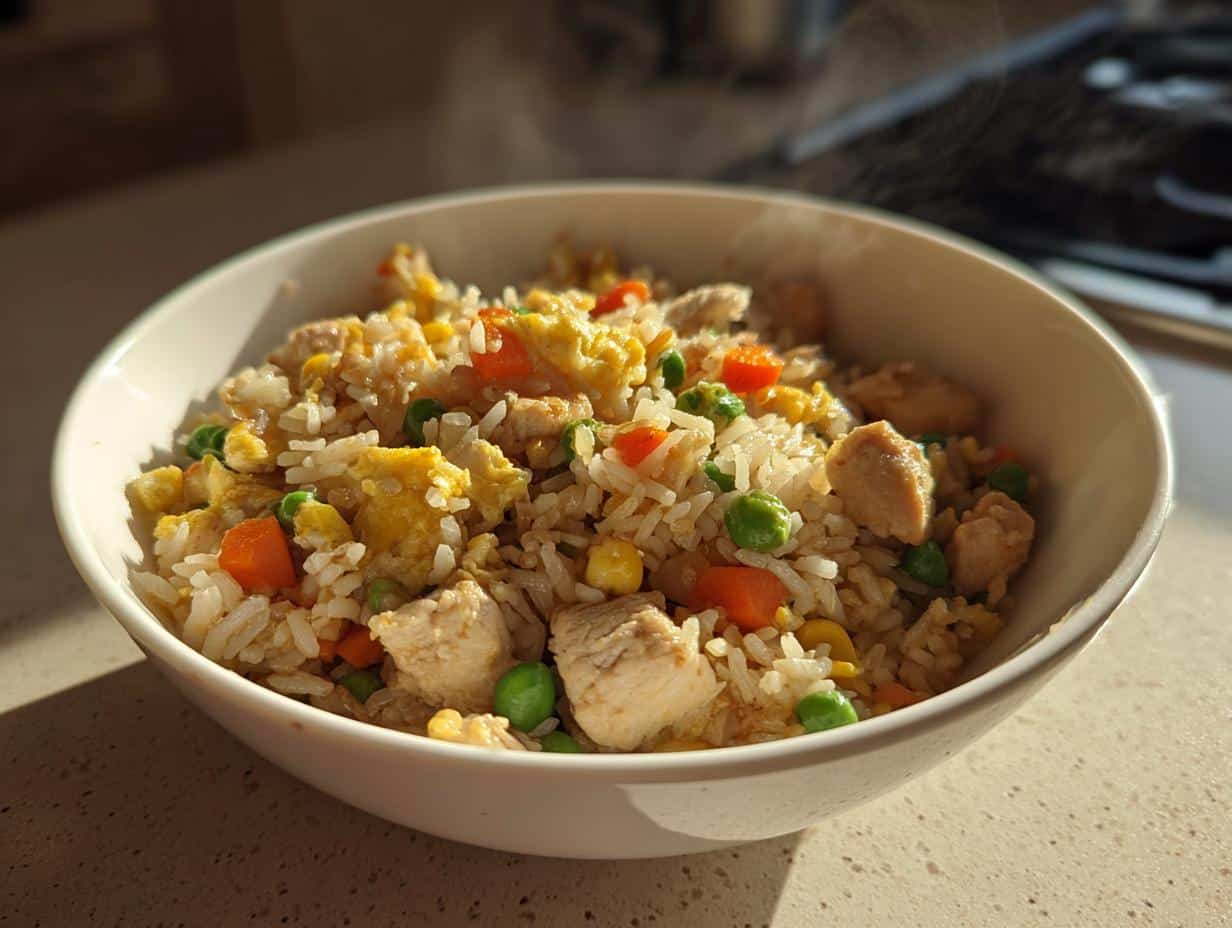 25-Minute Chicken Fried Rice Quick Recipe for Hungry Nights