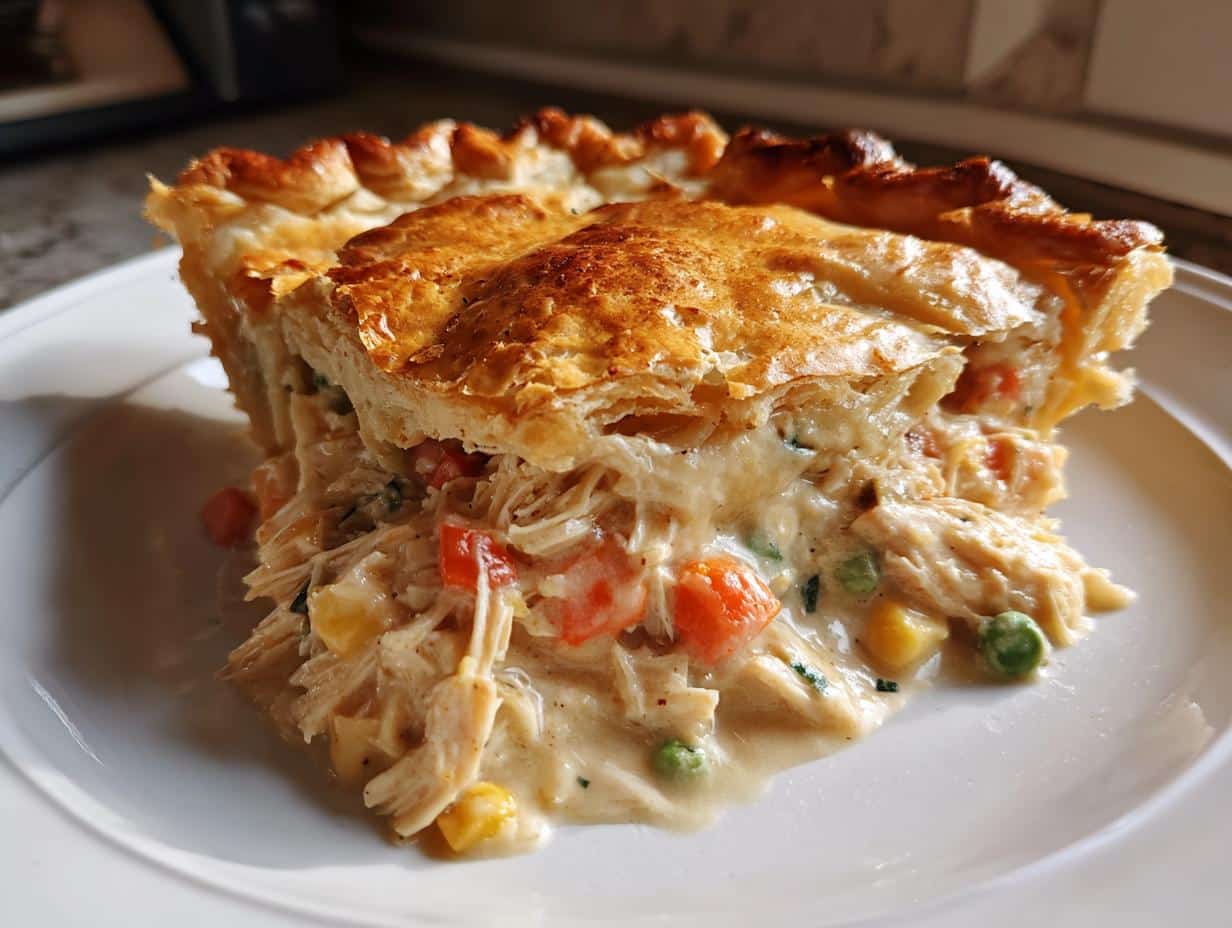 2-Ingredient Chicken Pot Pie Casserole That'll Wow Your Family 4 Chicken Pot Pie Casserole - detail 1