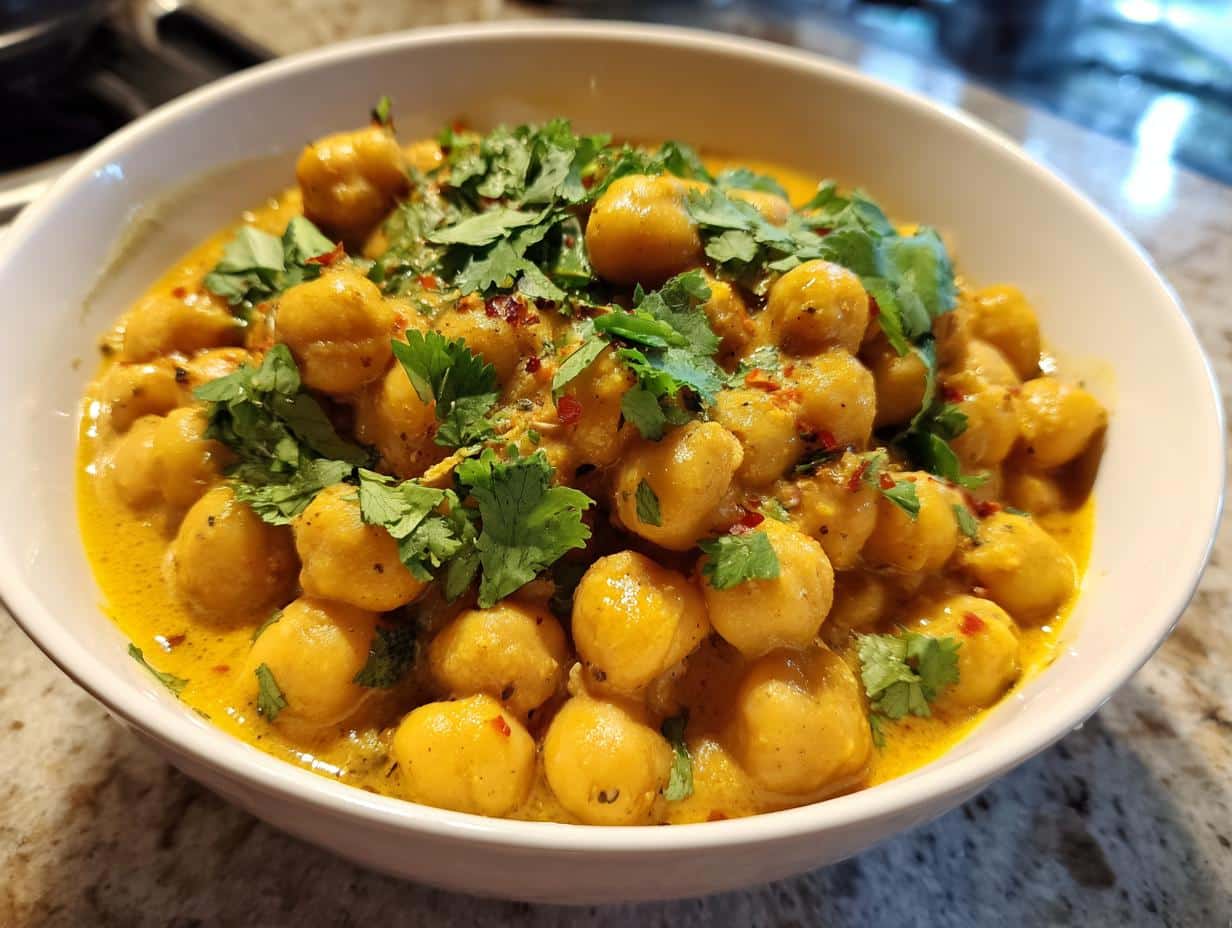 Chickpea Curry Coconut Milk - detail 1