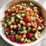 Clean Eating Chickpea Salad