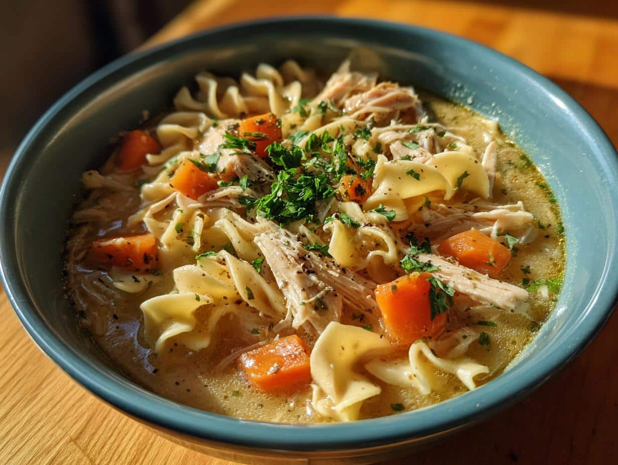 Creamy Chicken Noodle Soup - detail 1