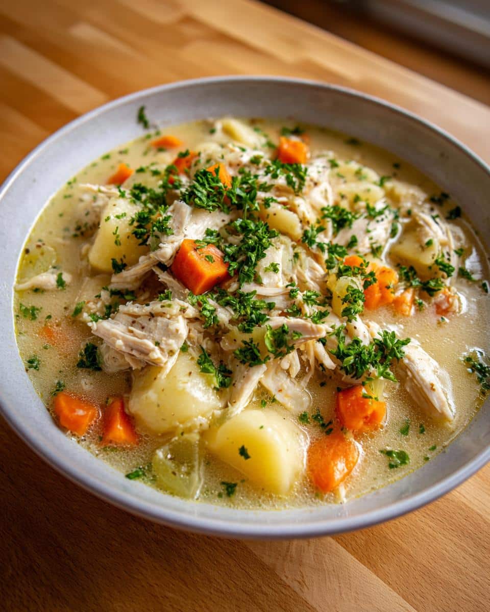 Creamy Chicken Noodle Soup: 5-Star Comfort in Every Bowl