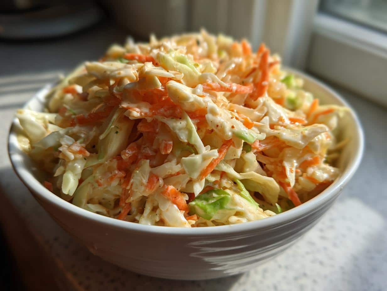 Creamy Coleslaw with Cabbage - detail 1