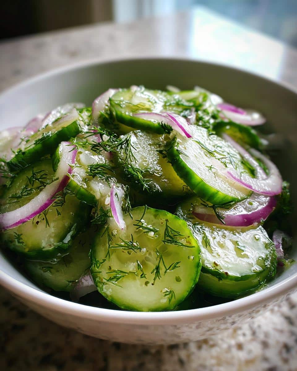 Easy 5-Minute Cucumber Salad: A Refreshing Summer Lifesaver