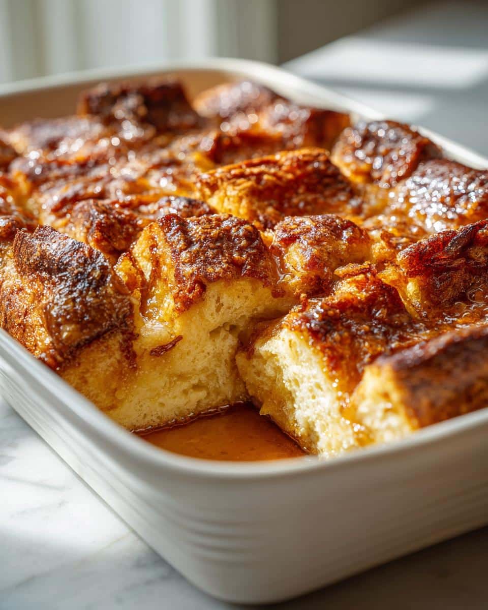 Irresistible French Toast Casserole Overnight for 8 Hungry Guests