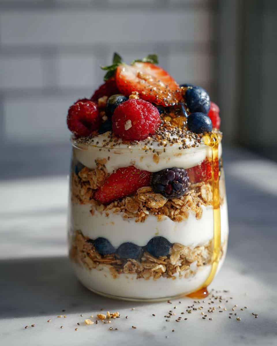 5-Minute Greek Yogurt Breakfast Parfait Your书局 kids Will Devour
