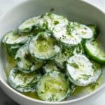 Greek Yogurt Cucumber Salad Refreshing 15-Minute Greek Yogurt Cucumber Salad Recipe