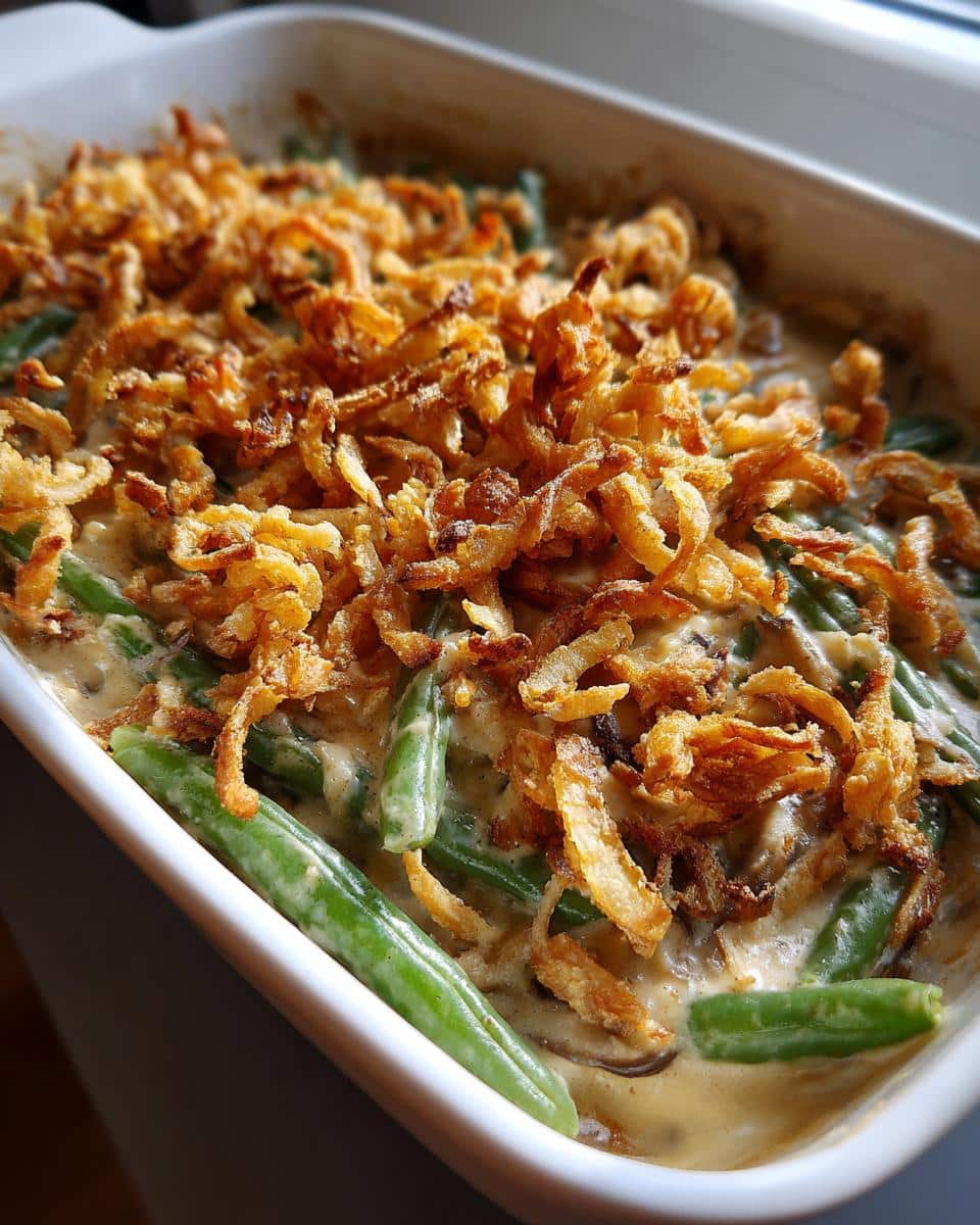 Ultimate Green Bean Casserole Classic – Irresistible Family Favorite