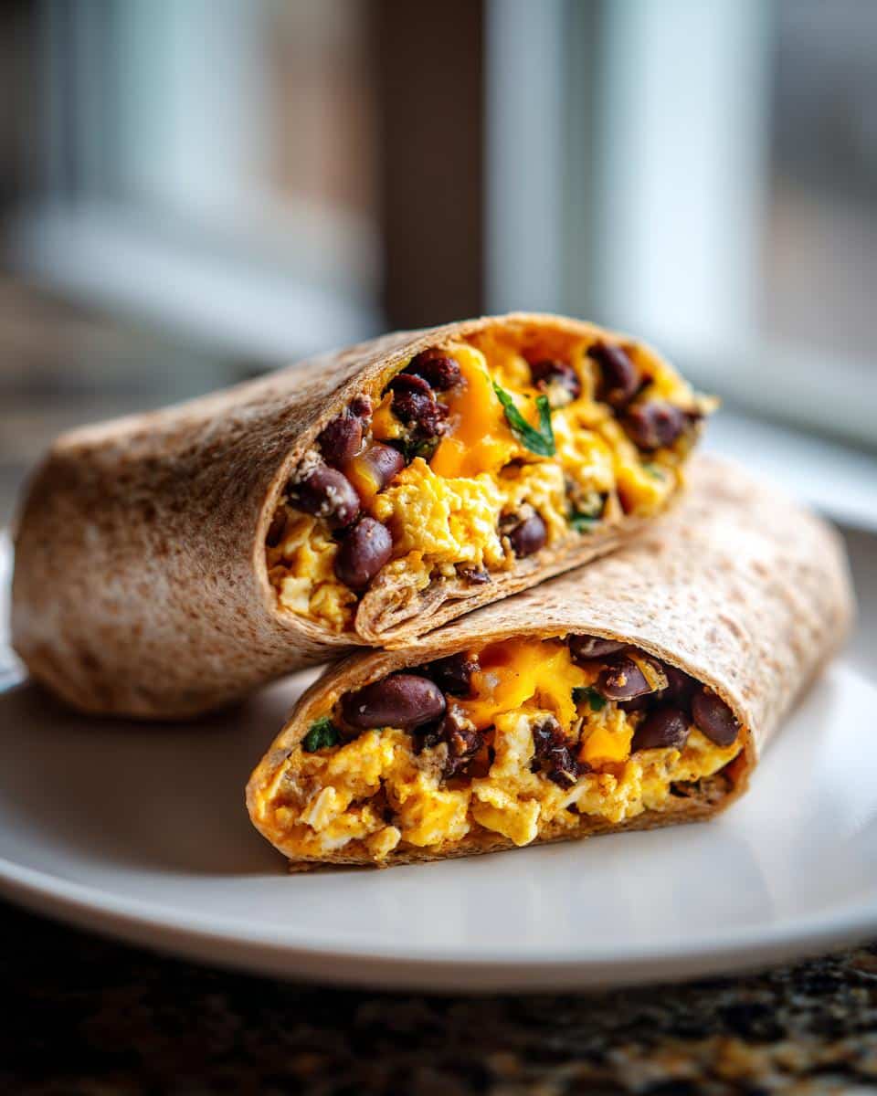 High Protein Breakfast Burrito: 25g Protein Morning Powerhouse 4 High Protein Breakfast Burrito - detail 1