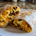 High Protein Breakfast Burrito: 25g Protein Morning Powerhouse 5 High Protein Breakfast Burrito