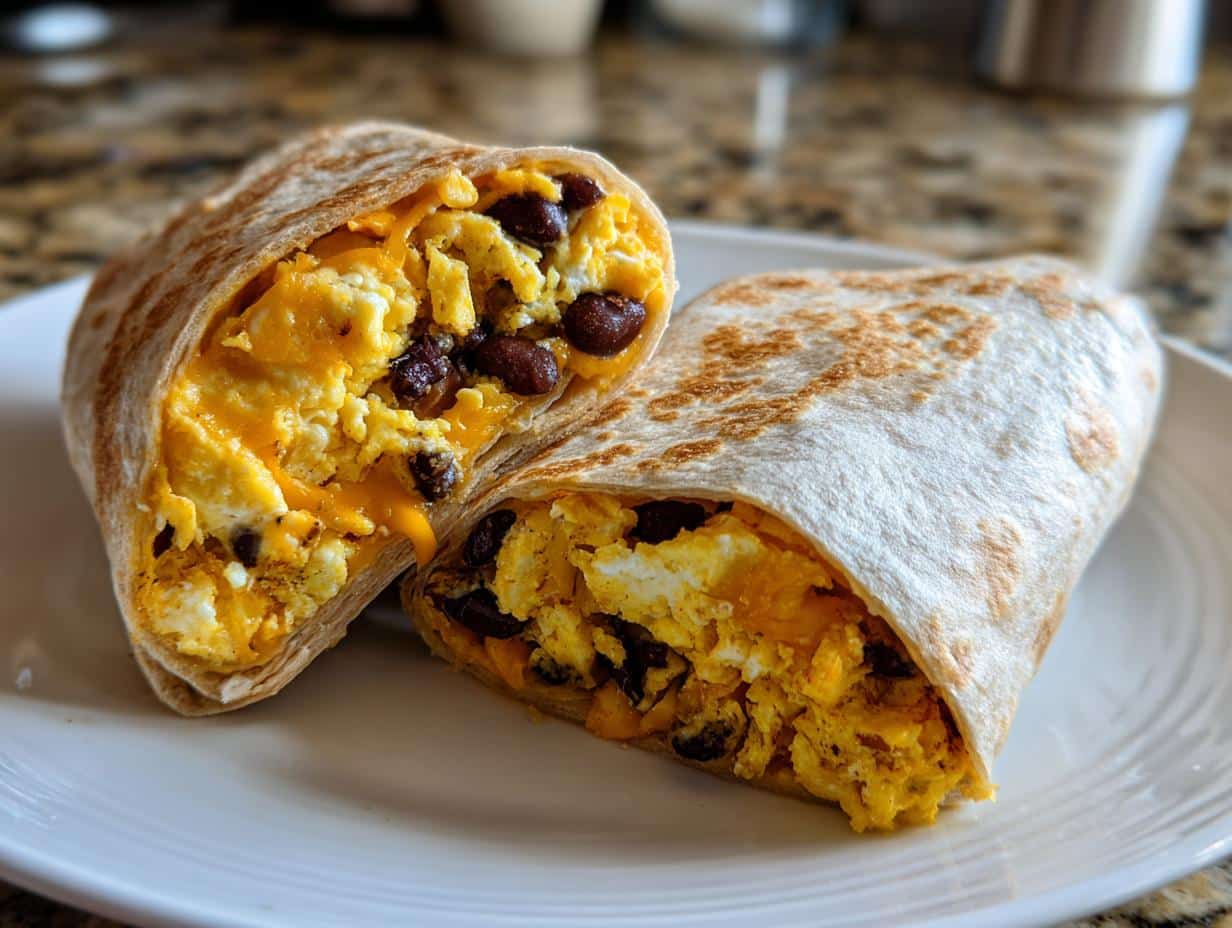 High Protein Breakfast Burrito: 25g Protein Morning Powerhouse