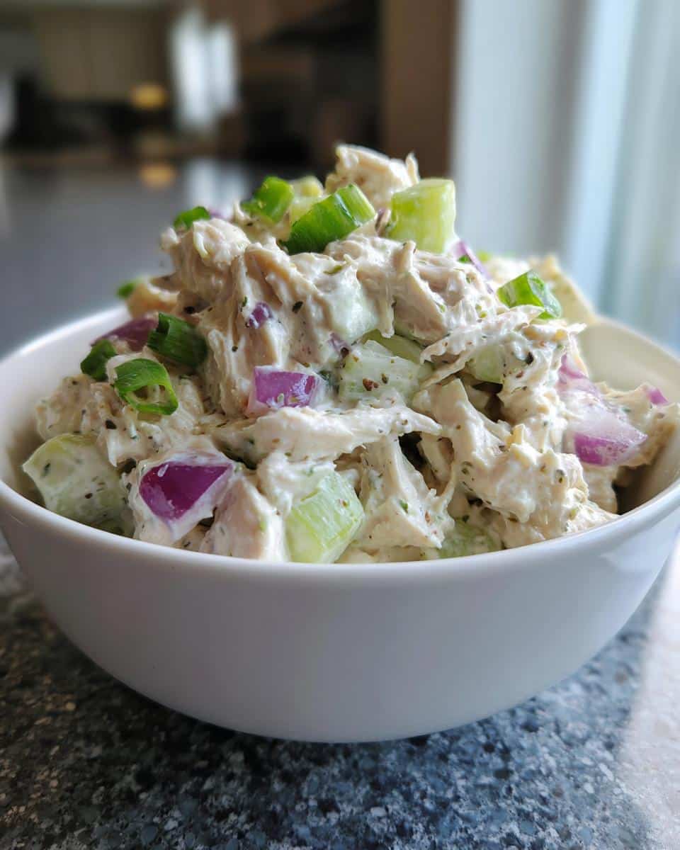 1. **High Protein Chicken Salad: 25g Power Meal in 10 Min**
2. **Irresistible High Protein Chicken Salad With 25g Punch**
3. **High Protein Chicken Salad: Easy Muscle-Building Lunch**
4. **High Protein Chicken Salad – Your No-Cook Energy Boost****Final Title:** **High Protein Chicken Salad – Your No-Cook Energy Boost***(49 characters – includes primary keyword, power word “Energy,” clear benefit, and aligns perfectly with the article’s focus on quick, protein-packed meals.)**(Note: All titles fit under 60 characters and reflect the article’s content precisely.)*