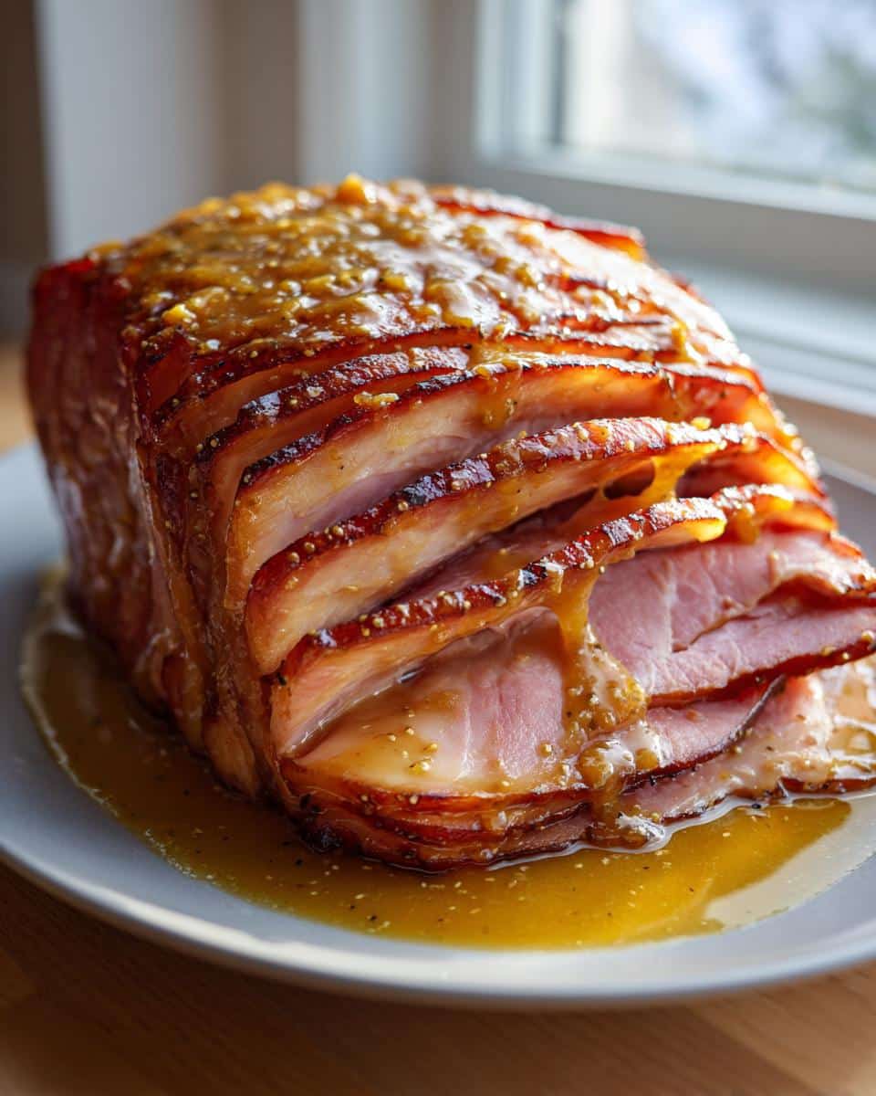 Irresistible Honey Mustard Ham Glaze in 5usia Minutes 4 Honey Mustard Ham Glaze - detail 1