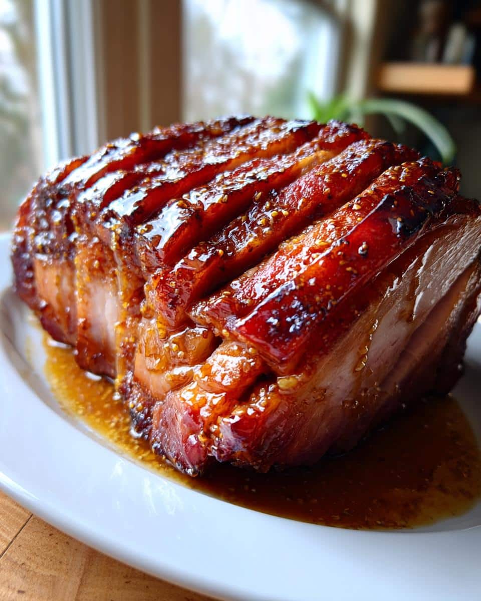 Irresistible Honey Mustard Ham Glaze in 5usia Minutes