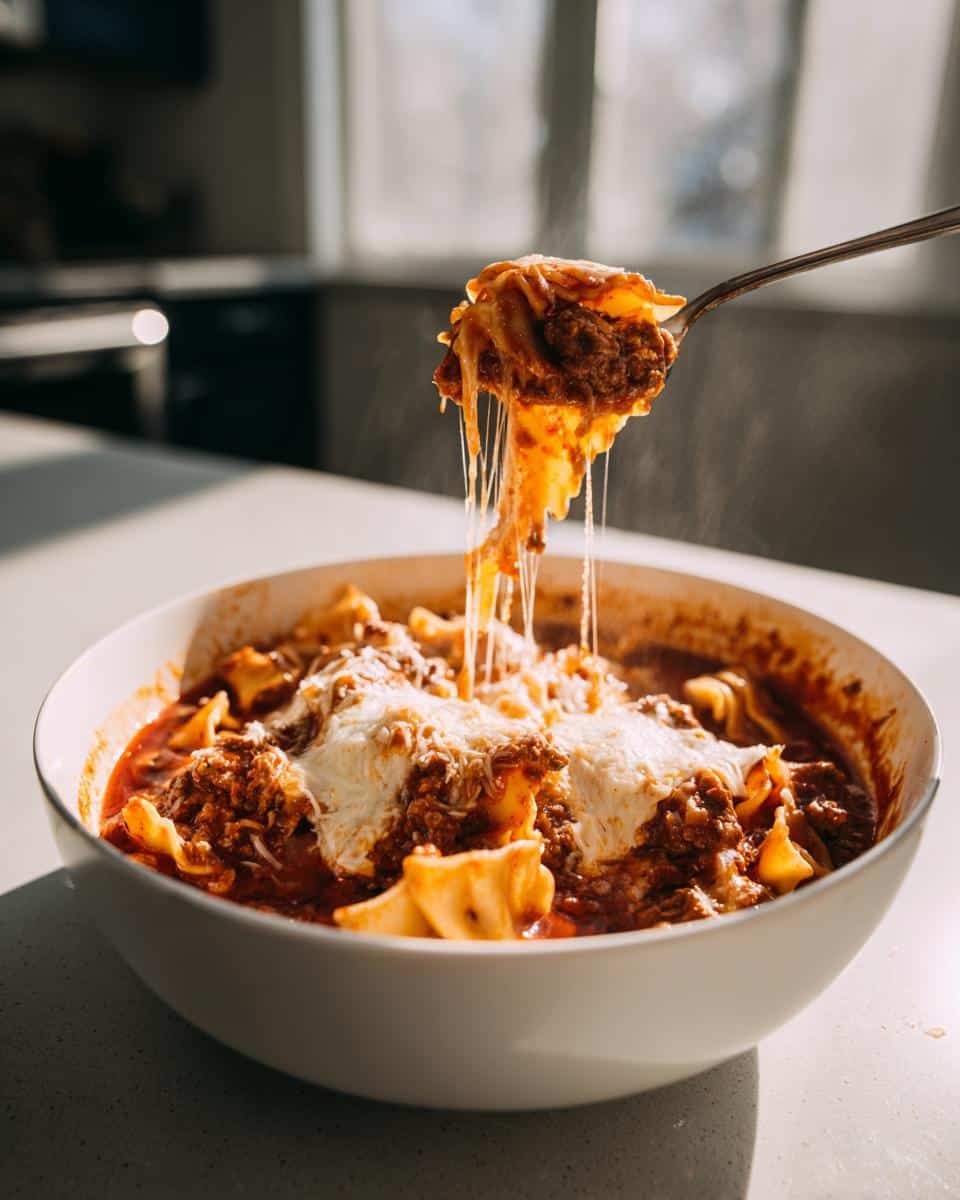 30-Minute Lasagna Soup One Pot – Cheesy Comfort Magic
