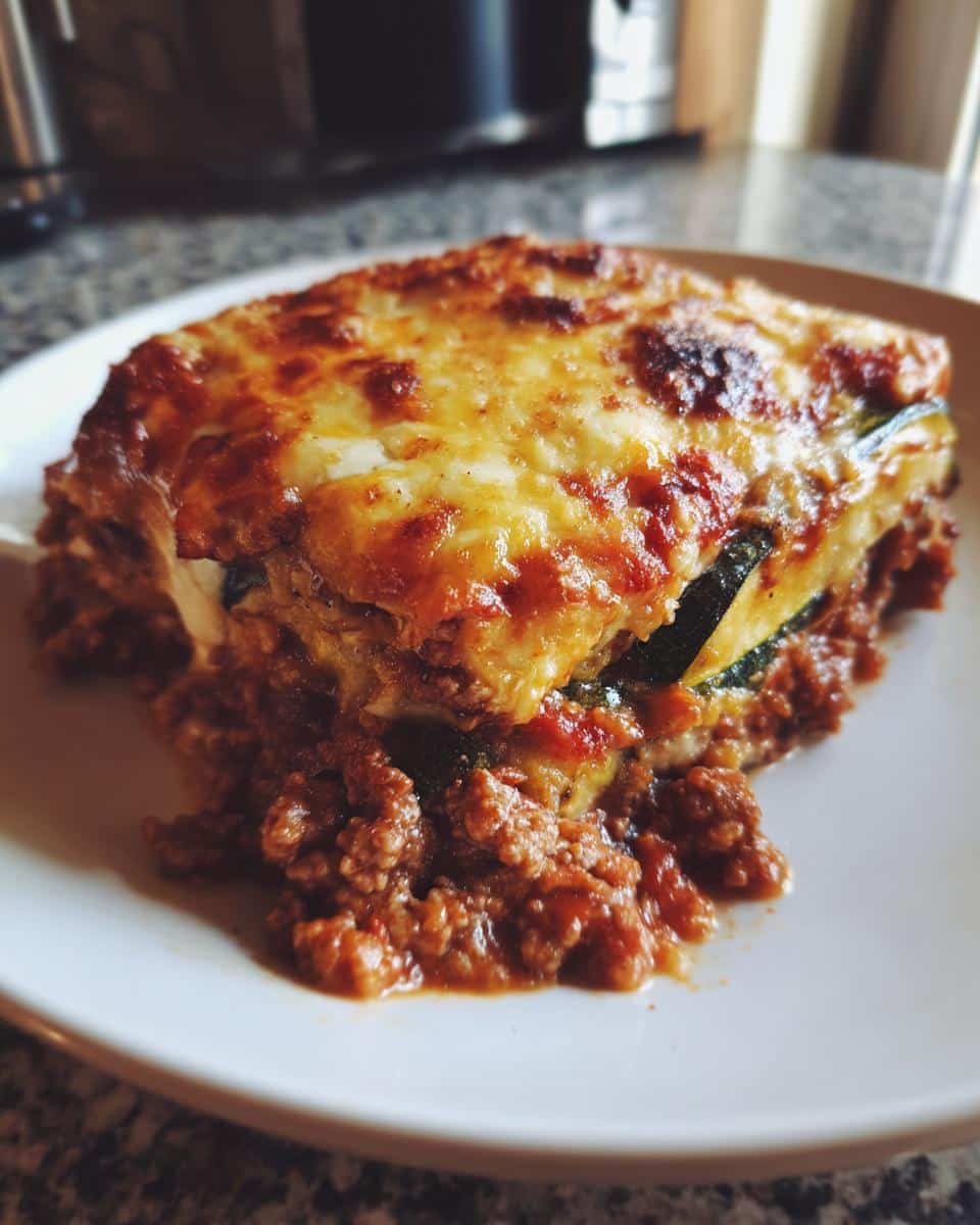Irresistible Low Carb Zucchini Lasagna Under 12g Carbs