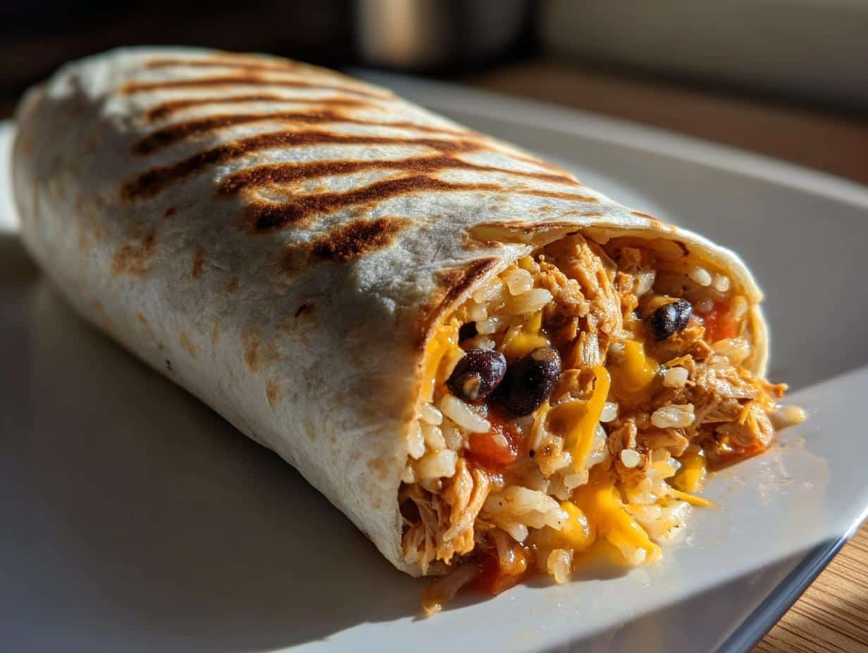 Meal Prep Chicken Burritos - detail 1